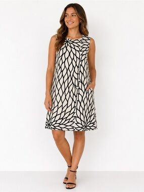 julie brown shift dress Julie Brown NYC Navy Blue V-Neck Ruffle Hem Shift Dress Size 10 NWT